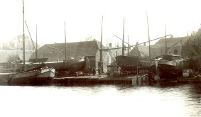 Appela Boatyard circa 1900